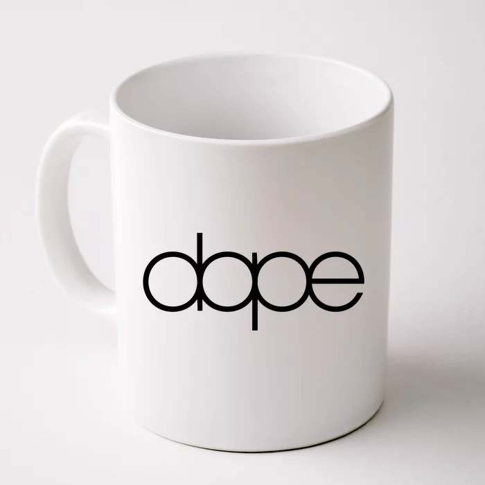 DOPE For Black History Month Gift Front & Back Coffee Mug