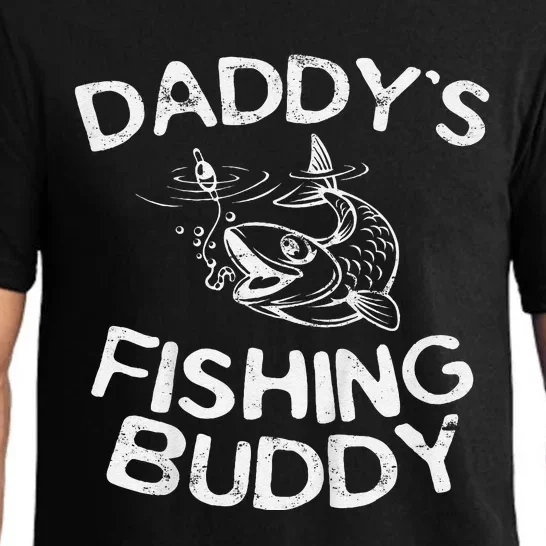 DaddyS Fishing Buddy Young Fisherman Pajama Set