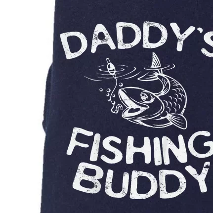 DaddyS Fishing Buddy Young Fisherman Doggie 3-End Fleece Hoodie