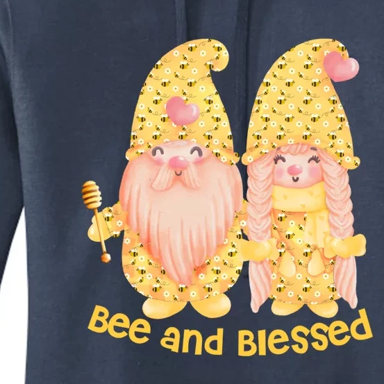 Dy Funny Bee Gnome Couple Costume Beekeeper Funny Gift Mom Cool Gift Women's Pullover Hoodie