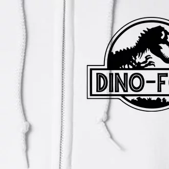 Dino Four Birthday Saurus Full Zip Hoodie