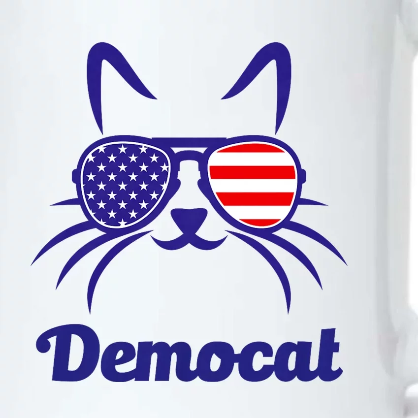 Democat Funny Cat Ladies For Kamala Black Color Changing Mug