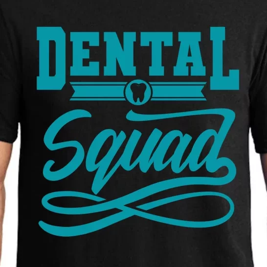 Dentist Funny Crew Dental Clinic Dental Squad Hygienist Gift Pajama Set