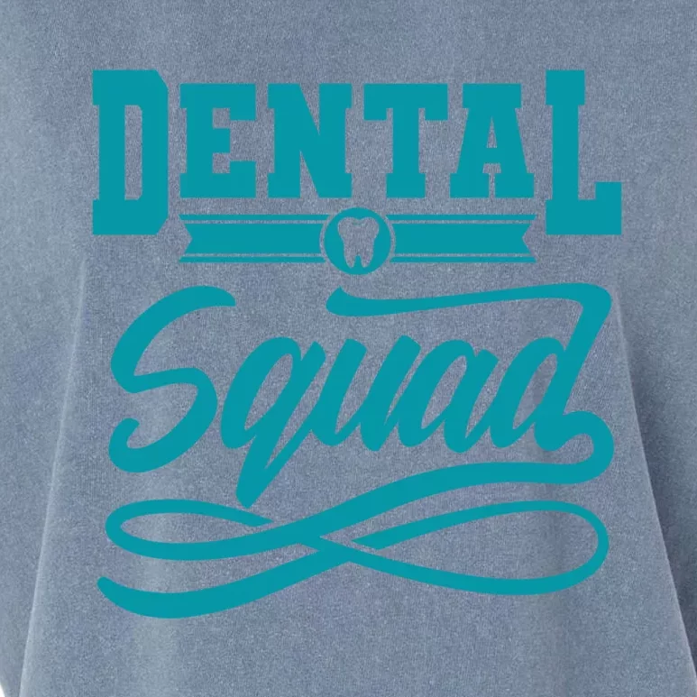 Dentist Funny Crew Dental Clinic Dental Squad Hygienist Gift Garment-Dyed Women's Muscle Tee