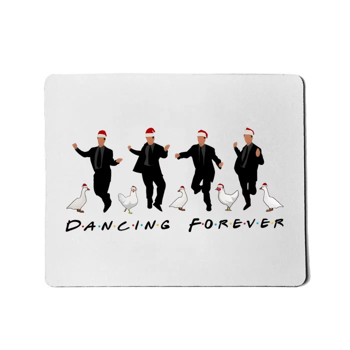 Dancing Forever Chandler Bing Christmas Friends Series Mousepad