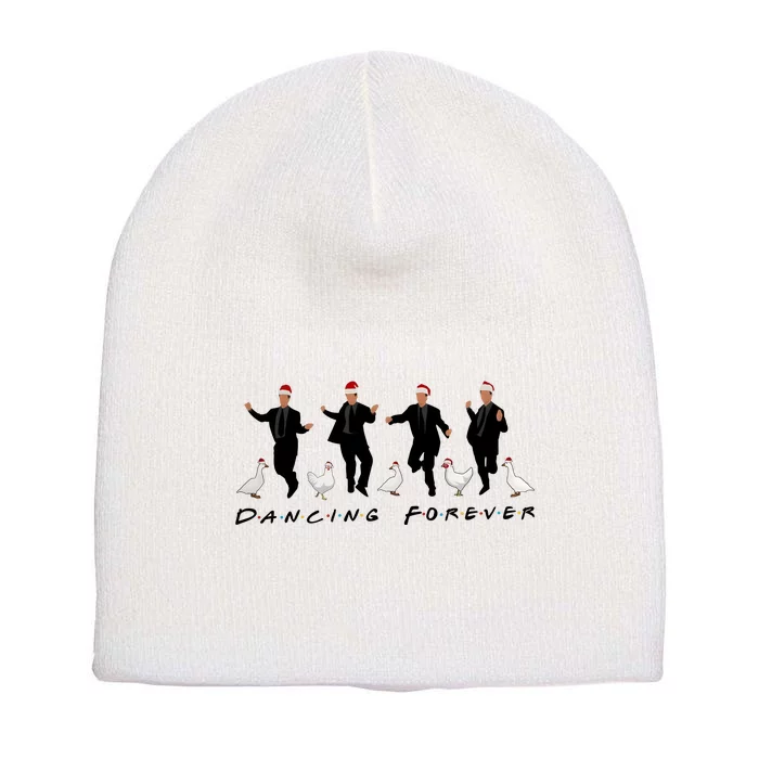 Dancing Forever Chandler Bing Christmas Friends Series Short Acrylic Beanie