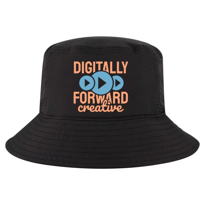 Digitally Forward Creative Cool Comfort Performance Bucket Hat