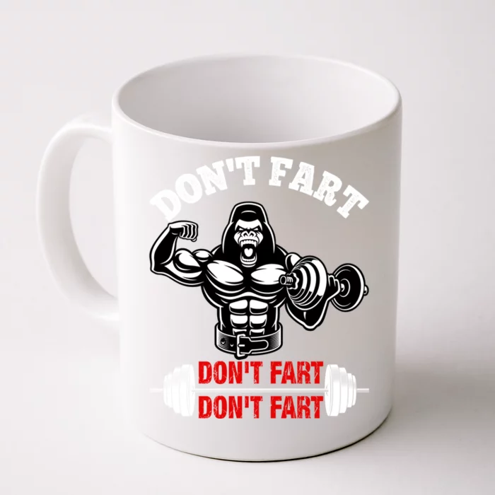 Don't Fart Cute Gift Front & Back Coffee Mug