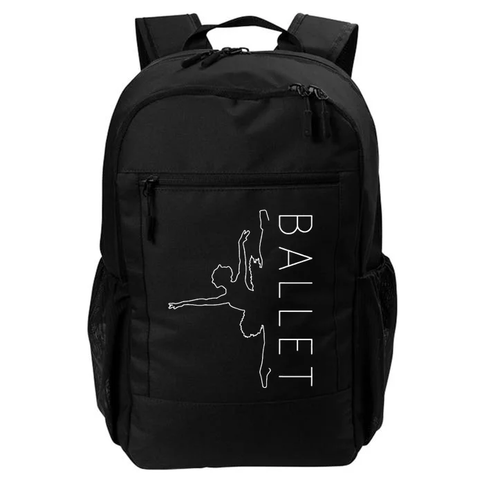 Danseuse Funny Coryphee Ballerina Choreographer Ballet Lover Daily Commute Backpack