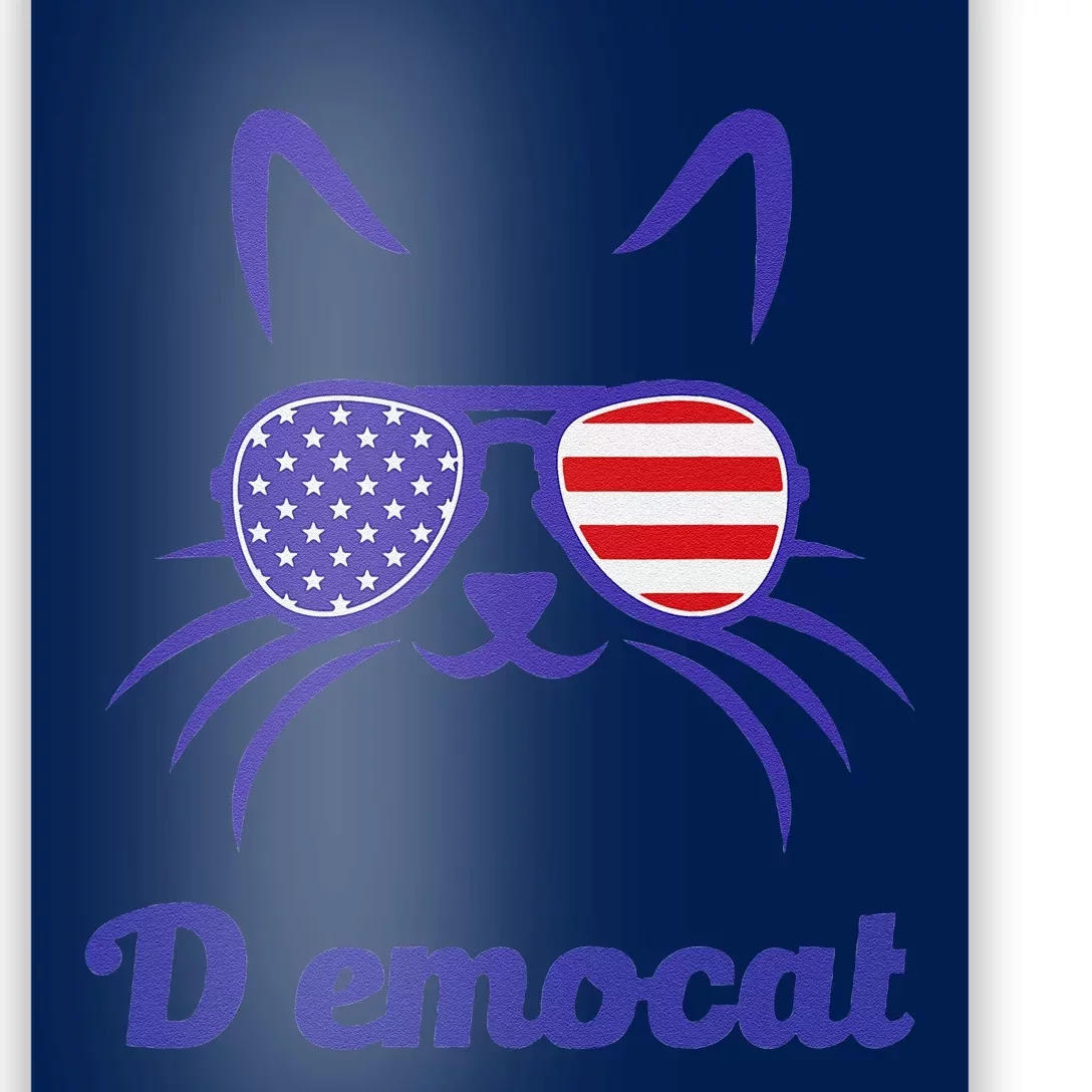 Democat Funny Cat Ladies For Kamala Poster