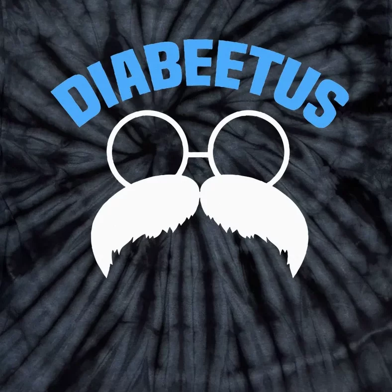 Diabeetus Funny Diabetes Awareness Diabetic Beard Tie-Dye T-Shirt