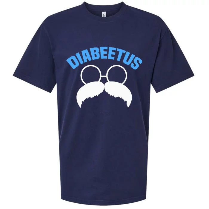 Diabeetus Funny Diabetes Awareness Diabetic Beard Sueded Cloud Jersey T-Shirt