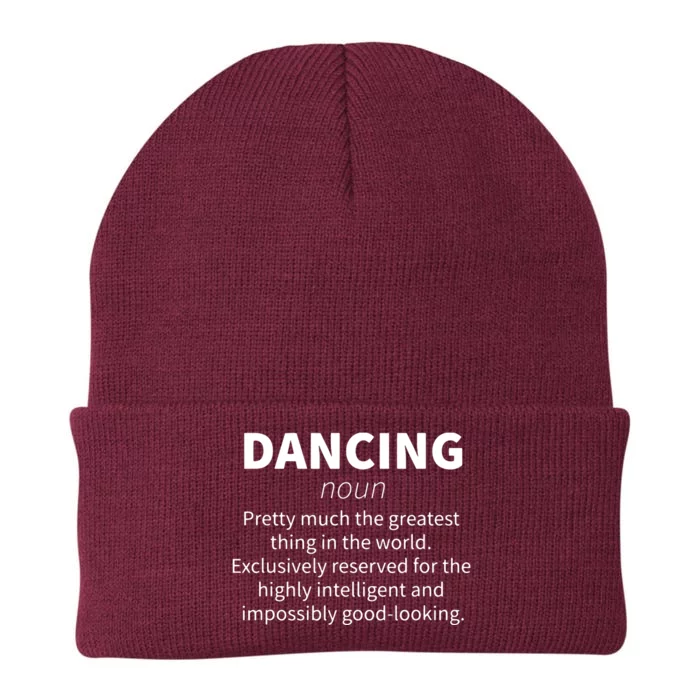 Dancing Funny Definition Girl Teen Women Dancer Gift Knit Cap Winter Beanie