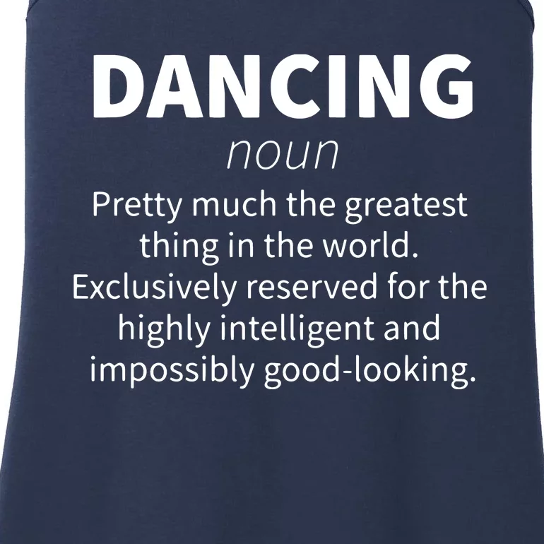 Dancing Funny Definition Girl Teen Women Dancer Gift Ladies Essential Tank