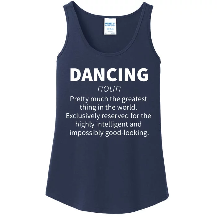 Dancing Funny Definition Girl Teen Women Dancer Gift Ladies Essential Tank