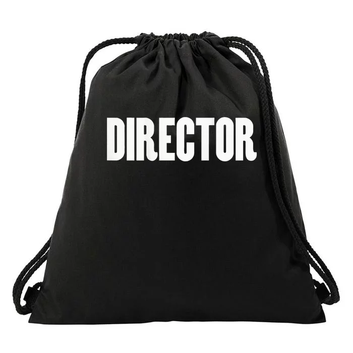 Director Filmmaker Drawstring Bag