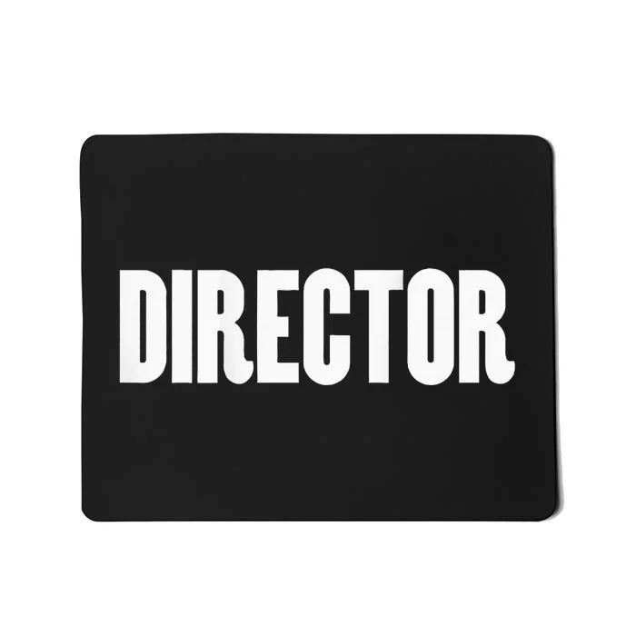 Director Filmmaker Mousepad