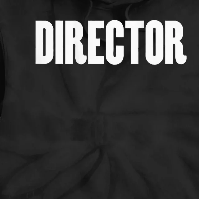 Director Filmmaker Tie Dye Hoodie