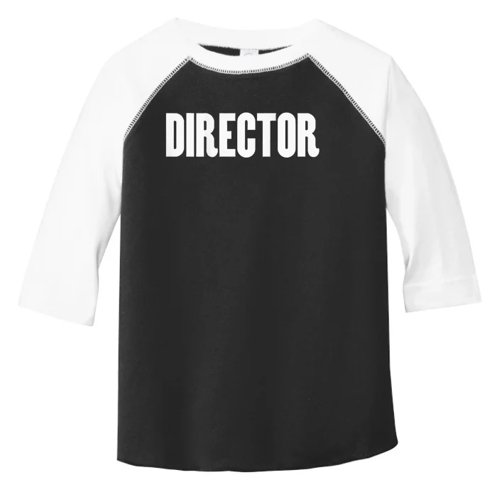 Director Filmmaker Toddler Fine Jersey T-Shirt