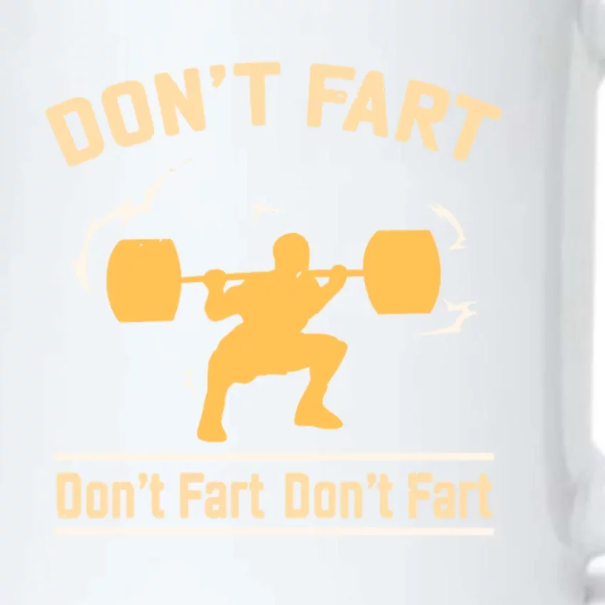 Don't Fart Don't Fart Squating Gift Black Color Changing Mug