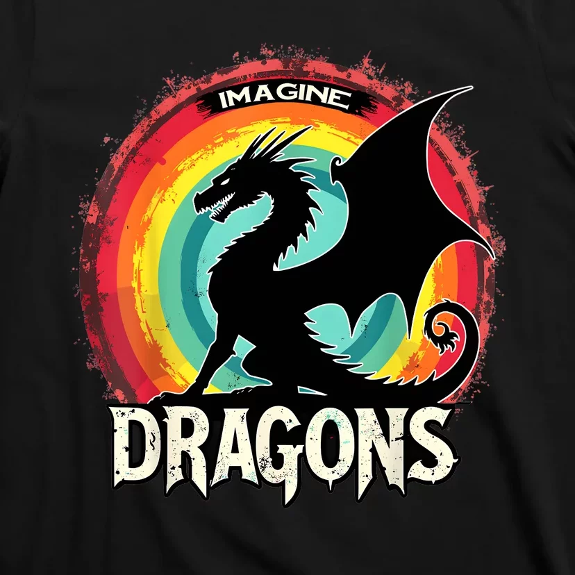 Dragons Fantasy Dragon Magical And Funny Dragon Lover Gifts T-Shirt