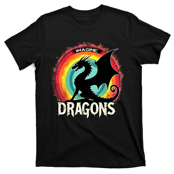 Dragons Fantasy Dragon Magical And Funny Dragon Lover Gifts T-Shirt