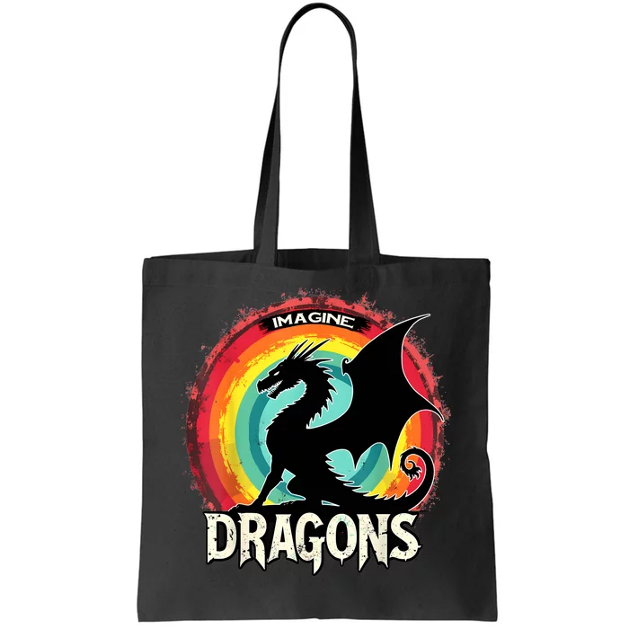 Dragons Fantasy Dragon Magical And Funny Dragon Lover Gifts Tote Bag