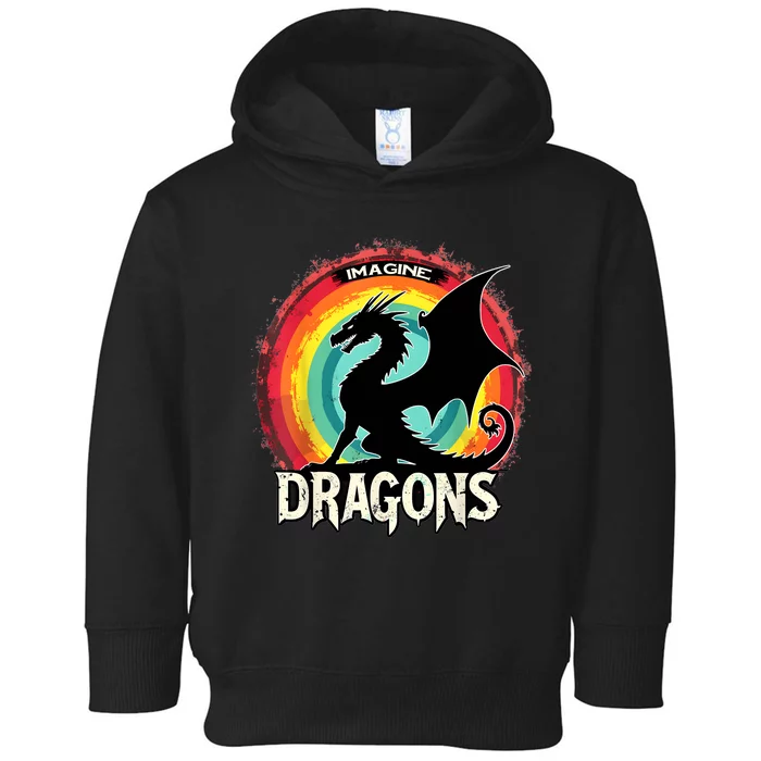 Dragons Fantasy Dragon Magical And Funny Dragon Lover Gifts Toddler Hoodie