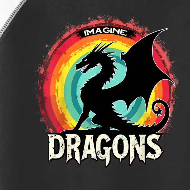 Dragons Fantasy Dragon Magical And Funny Dragon Lover Gifts Toddler Fine Jersey T-Shirt