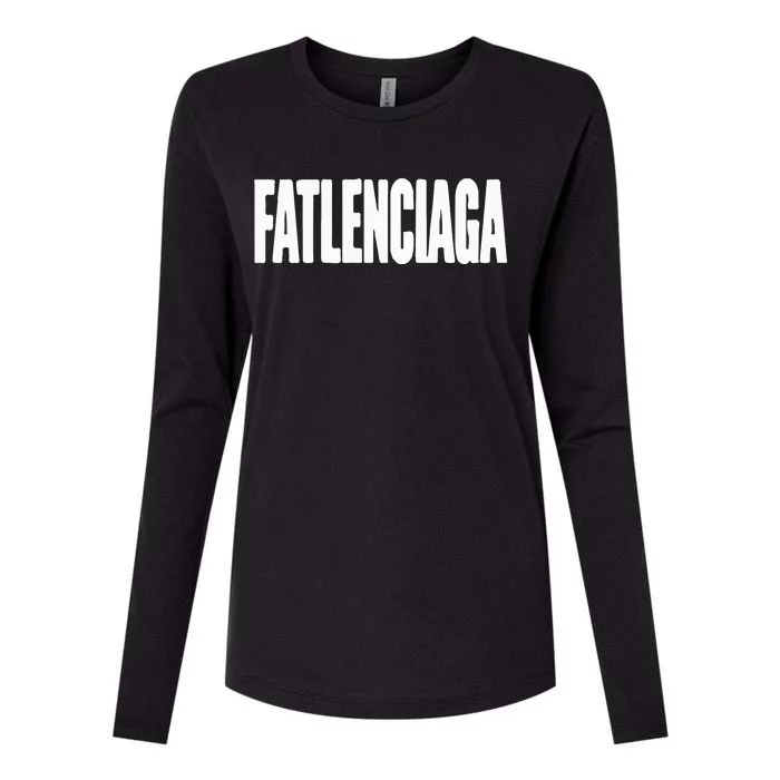 David Fatlenciaga Womens Cotton Relaxed Long Sleeve T-Shirt