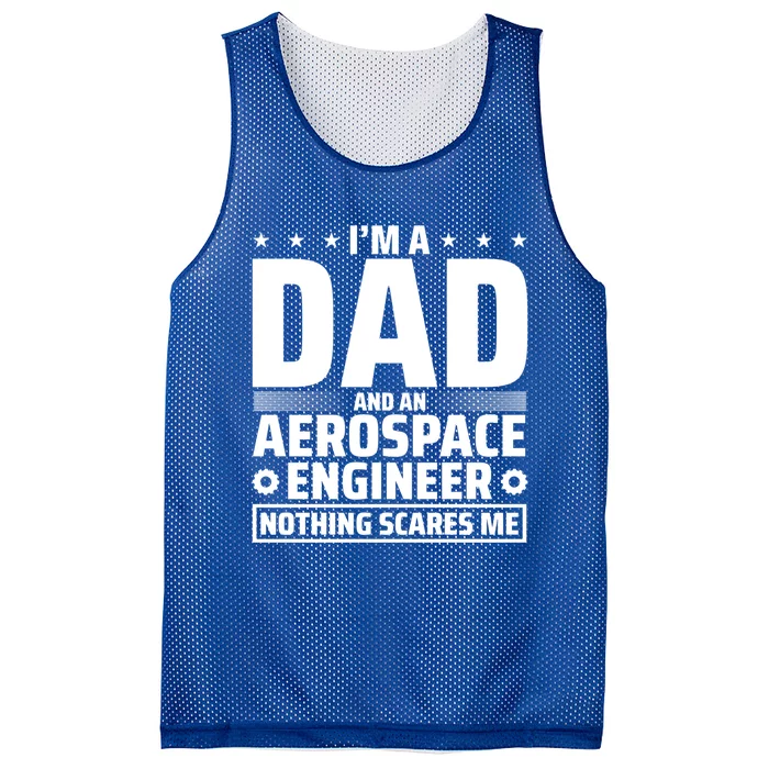 Dad Fathers Day Aeronautical Aerospace Engineering Great Gift Mesh Reversible Basketball Jersey Tank