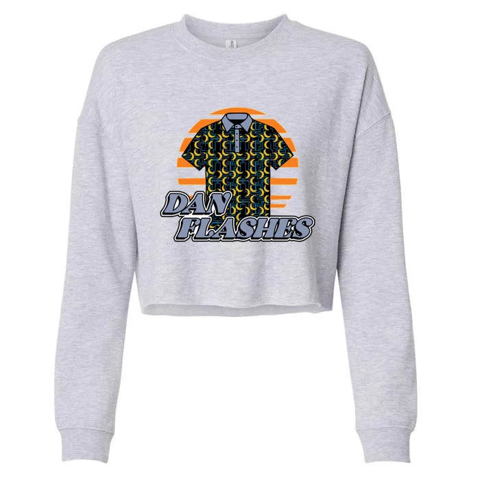 Dan Flashes Cropped Pullover Crew