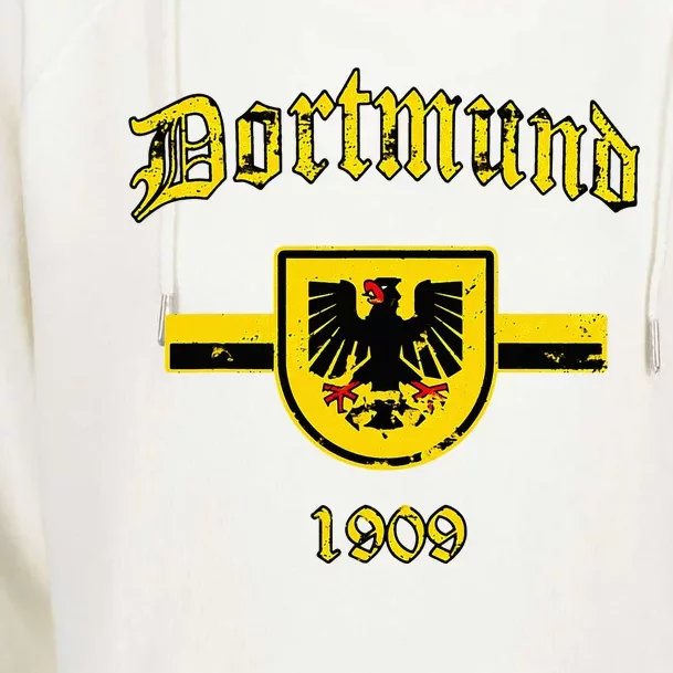 Dortmund Fan Design Ultra Gift 1909 Womens Funnel Neck Pullover Hood