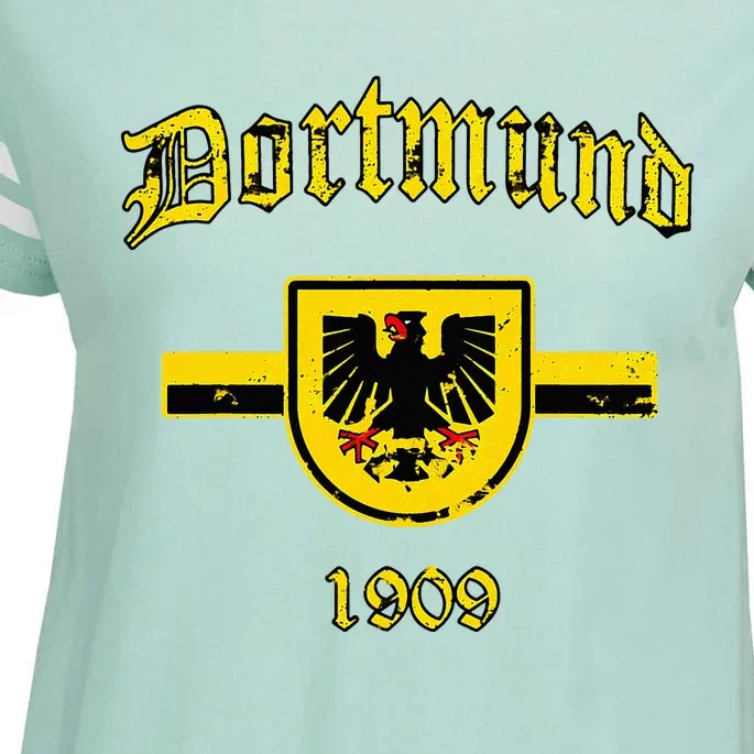 Dortmund Fan Design Ultra Gift 1909 Enza Ladies Jersey Football T-Shirt