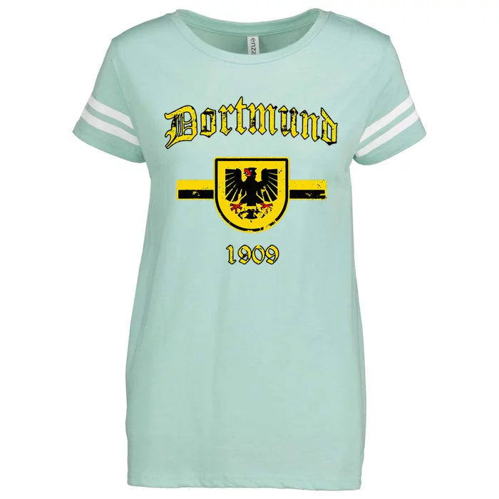 Dortmund Fan Design Ultra Gift 1909 Enza Ladies Jersey Football T-Shirt