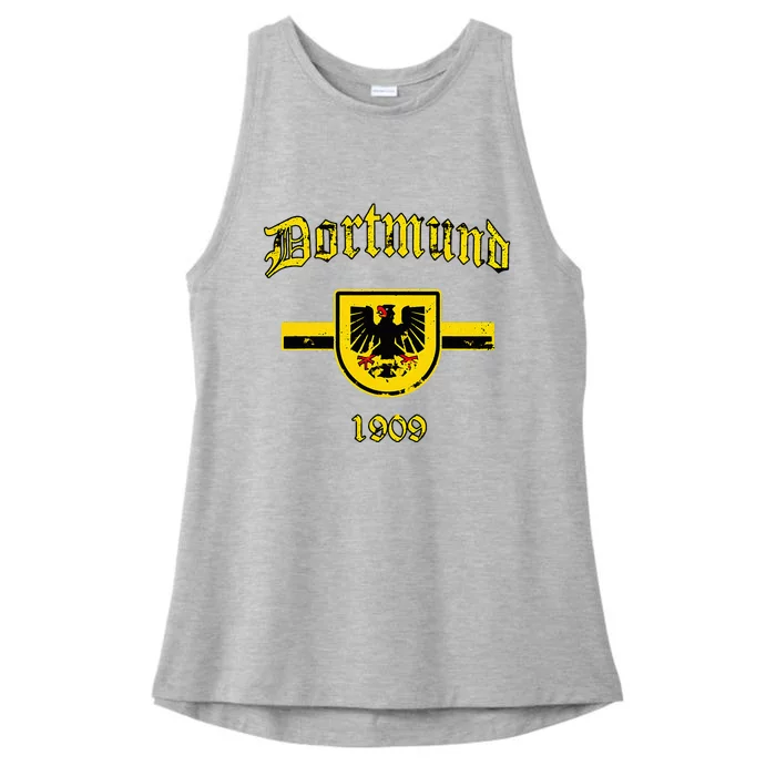 Dortmund Fan Design Ultra Gift 1909 Ladies Tri-Blend Wicking Tank