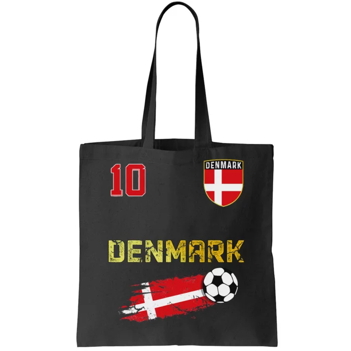 Denmark Flag Danish Pride Lovers Tote Bag