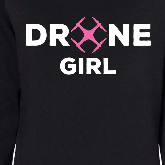 Drone Funny Drone Pilot Flying Drones Cute Gift Womens California Wash Sweatshirt