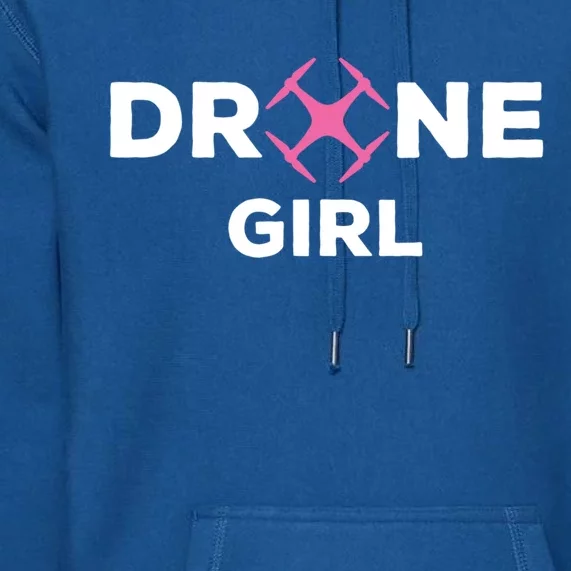 Drone Funny Drone Pilot Flying Drones Cute Gift Premium Hoodie