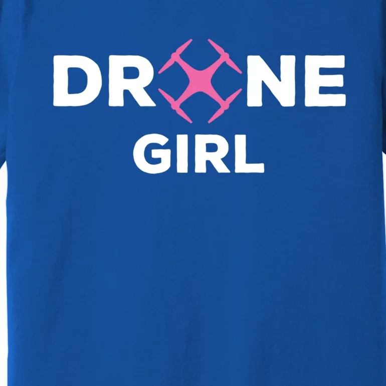 Drone Funny Drone Pilot Flying Drones Cute Gift Premium T-Shirt