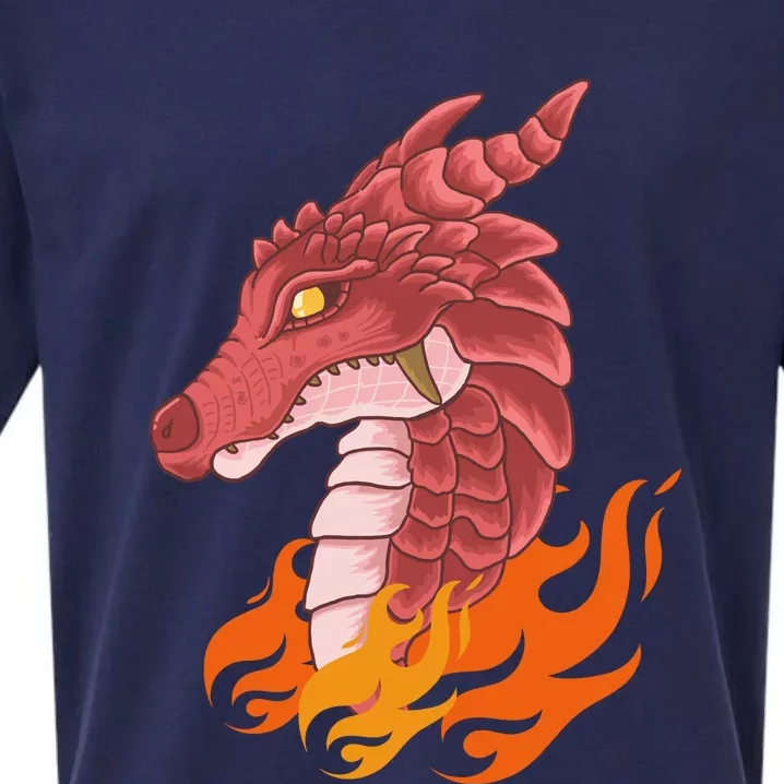 Dragon Fire Sueded Cloud Jersey T-Shirt