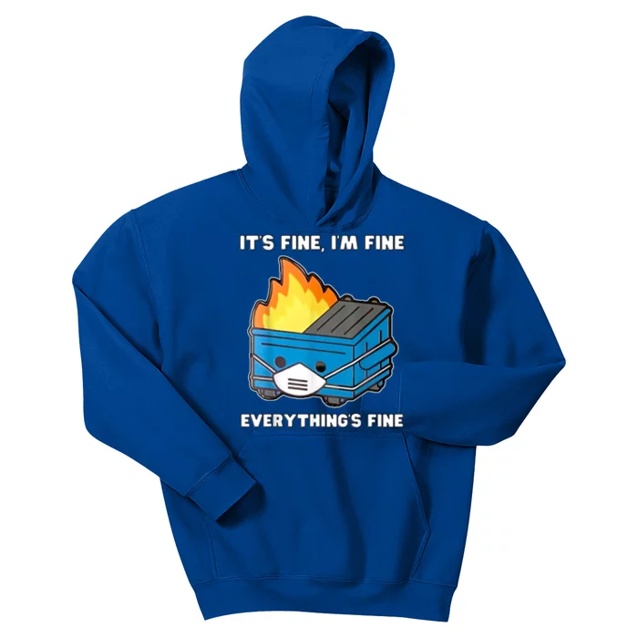 Dumpster Fire Kids Hoodie