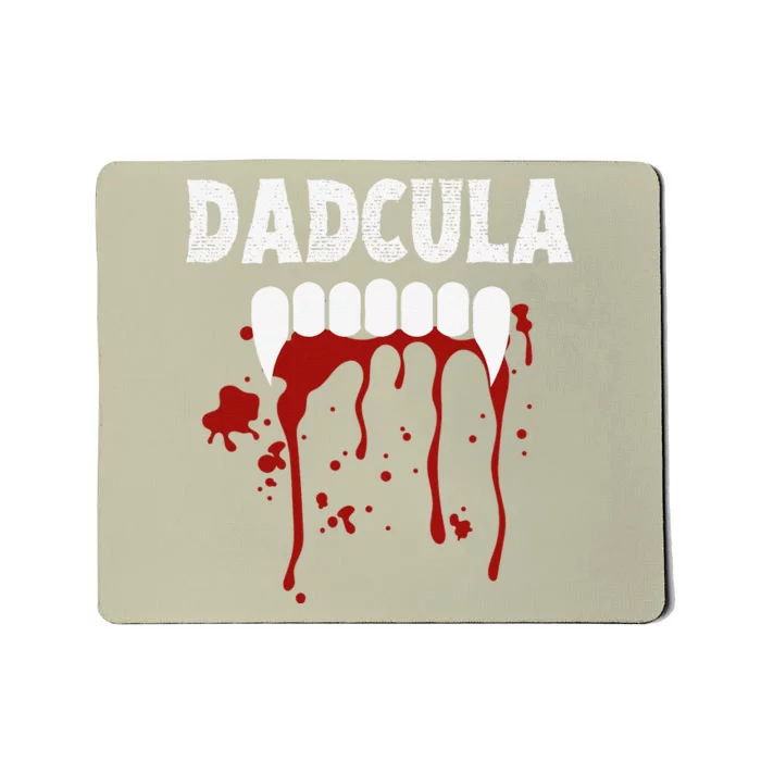 Dadcula Funny Dad Halloween Costume Spooky Season Scary Cute Mousepad