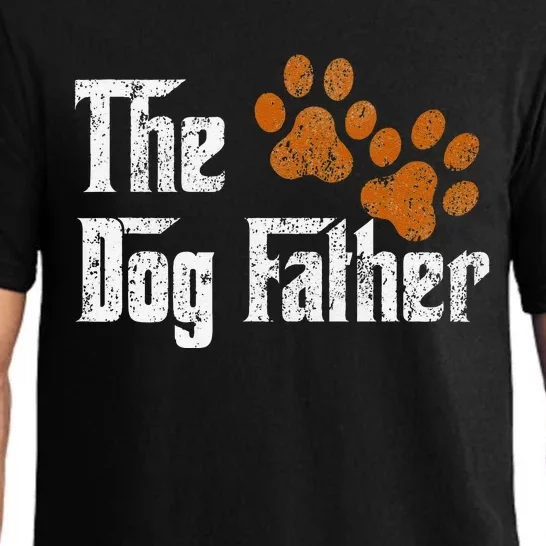 DogFather Funny Dad Daddy Papa Pops Fathers Day Gift Idea Gift Pajama Set