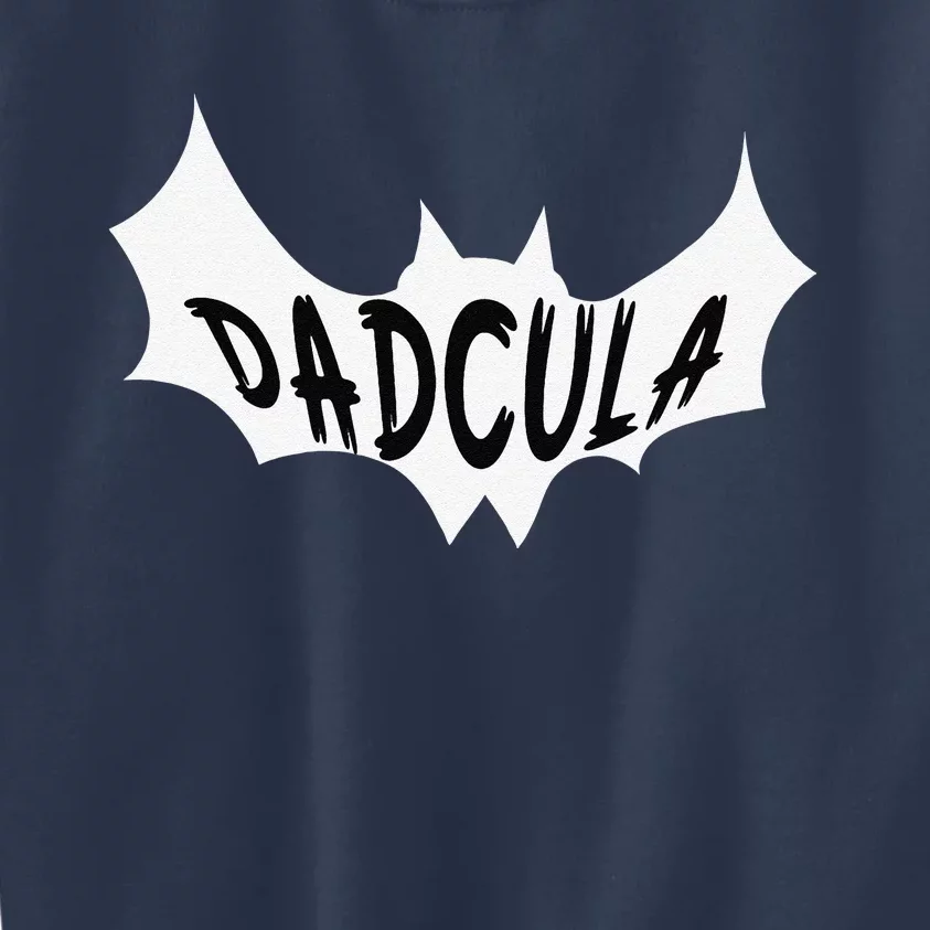 Dadcula Funny Dad Halloween Costume Spooky Season Scary Kids Sweatshirt