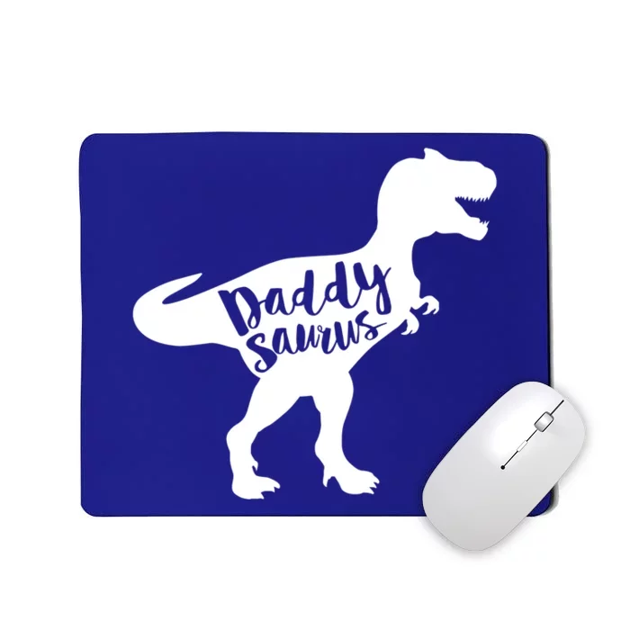 Daddysaurus = Funny Dinosaur Dad Gift T Rex Dark Cool Gift Mousepad