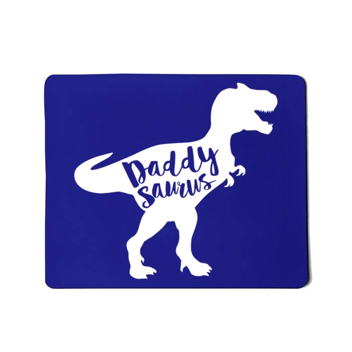 Daddysaurus = Funny Dinosaur Dad Gift T Rex Dark Cool Gift Mousepad