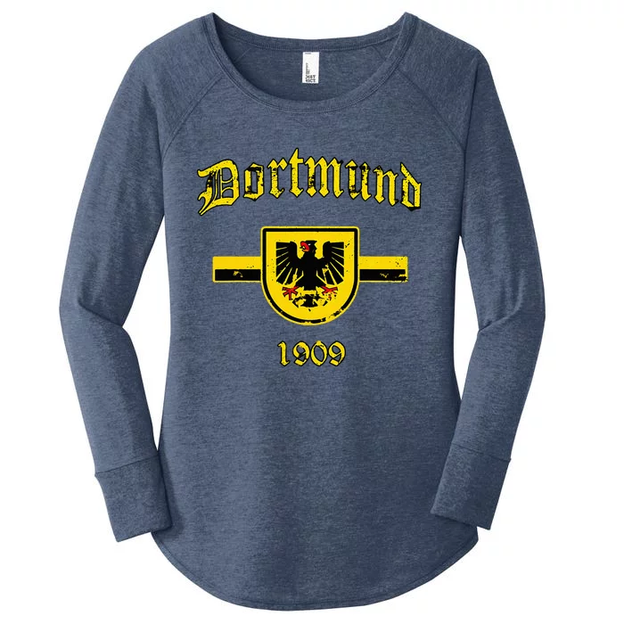 Dortmund Fan Design Ultra Gift 1909 Women's Perfect Tri Tunic Long Sleeve Shirt