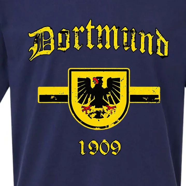 Dortmund Fan Design Ultra Gift 1909 Sueded Cloud Jersey T-Shirt