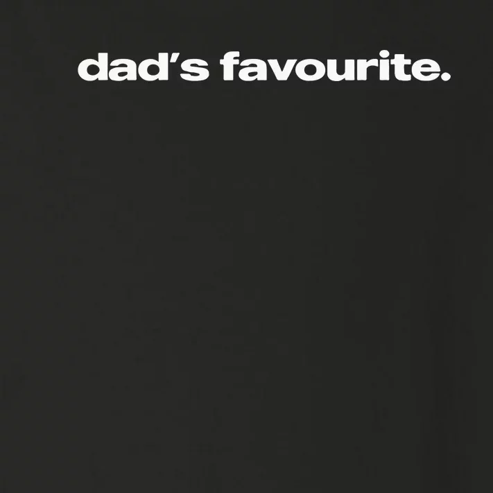 Dads Favourite Toddler Long Sleeve Shirt